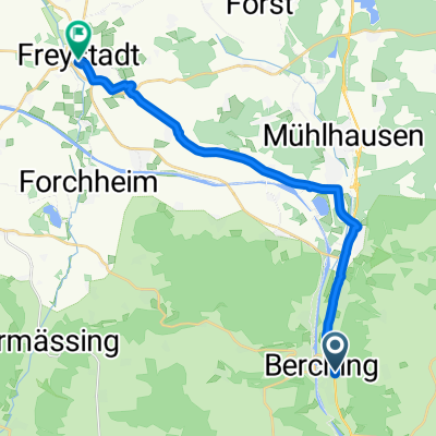 Von Berching bis Freystadt