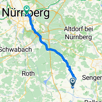 Von Freystadt bis Nürnberg