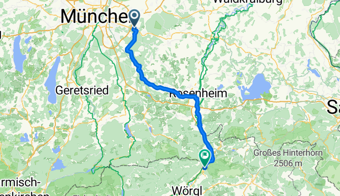 Vaterstetten - Kufstein