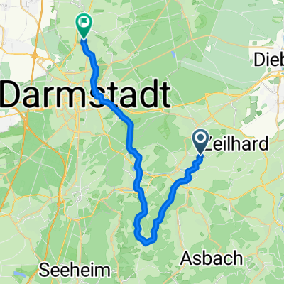 Straße Ohne Straßennamen to Fohrstraße