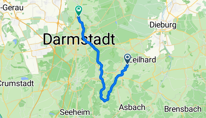 Straße Ohne Straßennamen to Fohrstraße