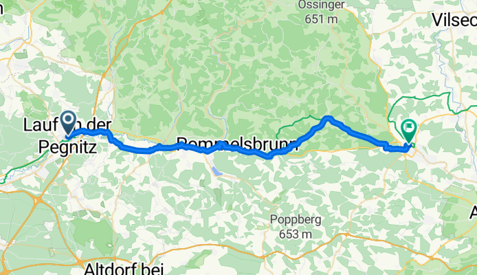 Von Lauf an der Pegnitz bis Sulzbach-Rosenberg