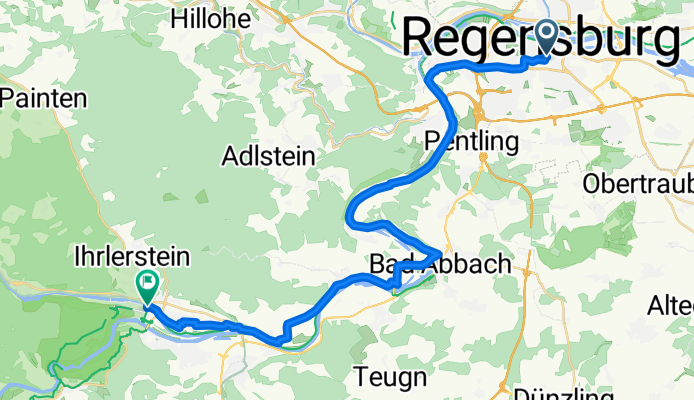 Von Regensburg bis Kelheim