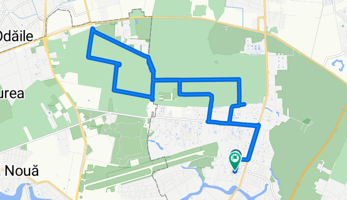 Strada Ștefan cel Mare, Voluntari to Strada Ștefan cel Mare, Voluntari