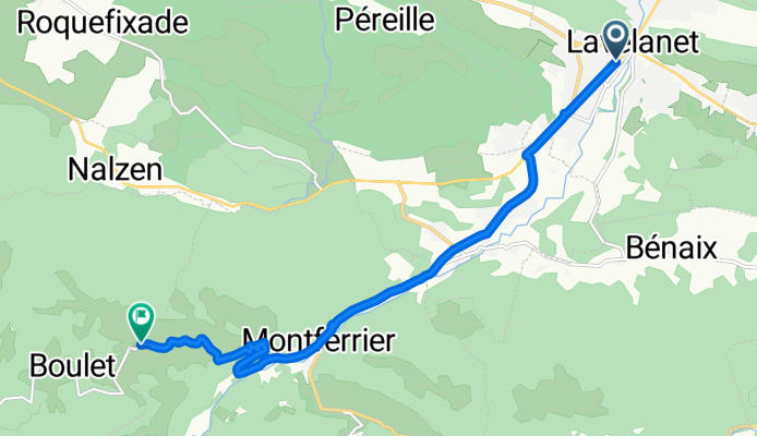 COL DE LA LAUZE (por Lavelanet)