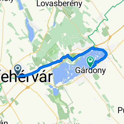 Dolovai sor, Székesfehérvár - Holdfény sétány, Gárdony