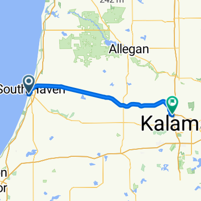 Monroe Blvd, South Haven to Kal-Haven Trail, Kalamazoo
