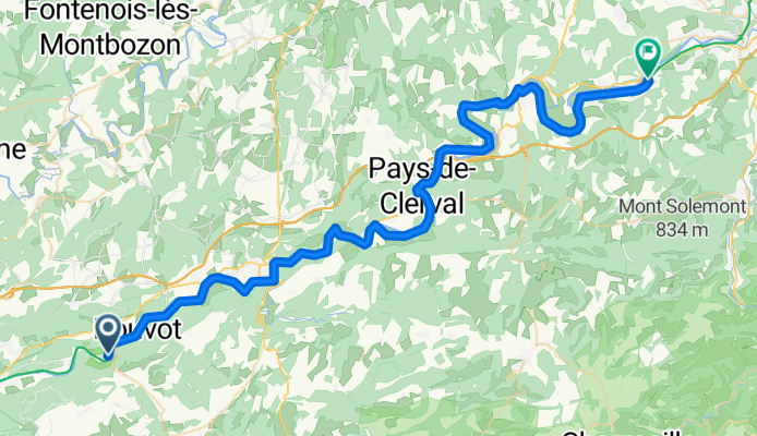 Roulans - Colombier-Fontaine