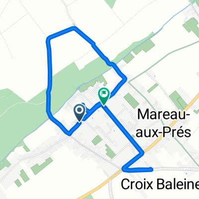 Rue du Clos du Passage, Mareau-aux-Prés à Rue de la Bedelle, Mareau-aux-Prés