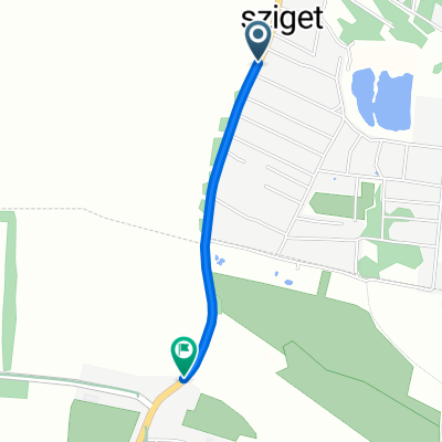 Csóka utca - Rév út 1/a