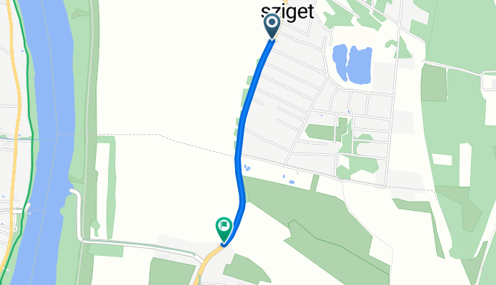 Csóka utca - Rév út 1/a