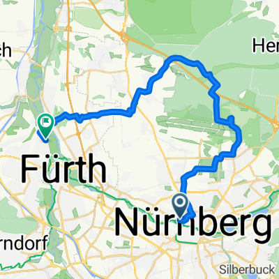 Von Nürnberg bis Fürth