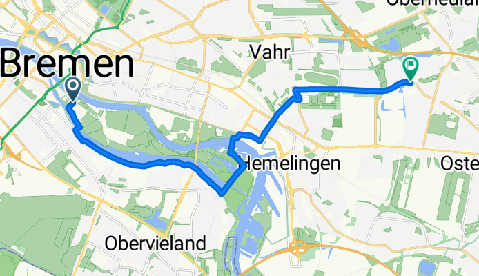 Route in Bremen