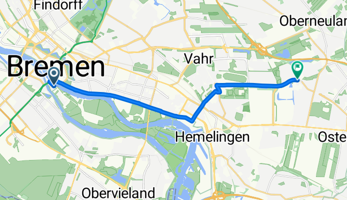 Route in Bremen