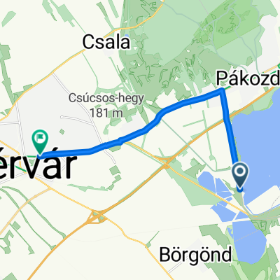 6213-as mellékút, Pákozd - Dolovai sor, Székesfehérvár