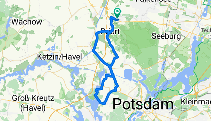 Route nach Unter den Kiefern 7a
