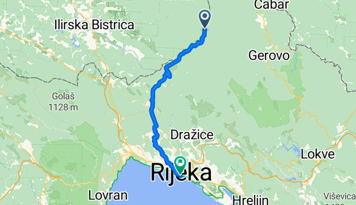 Klana - Drenova