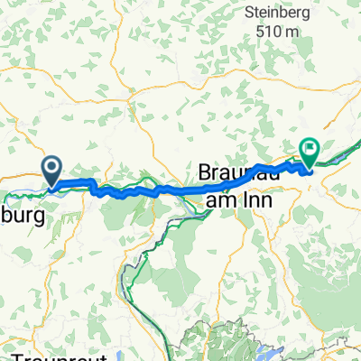 Mühldorfer Straße, Töging am Inn nach Mühlheim am Inn