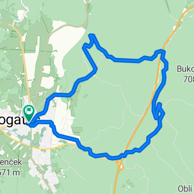 Route in Logatec