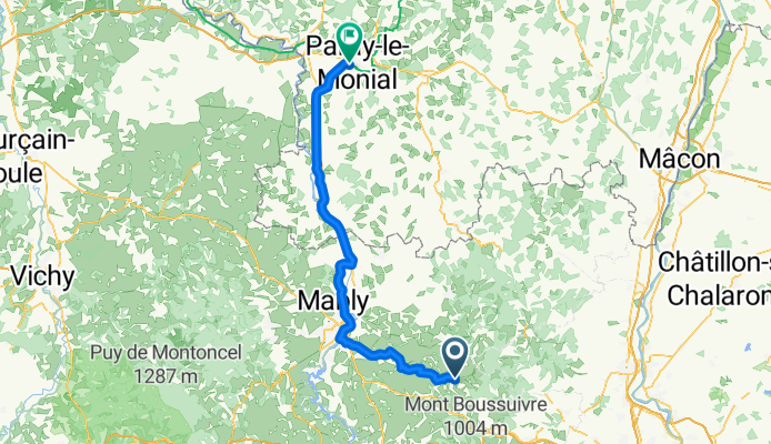 Amplepuis - Paray-le-Monial
