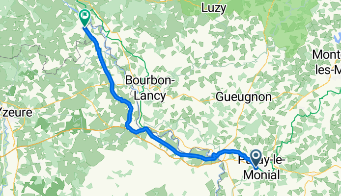 Paray-le-Monial - Lucenay-lès-Aix