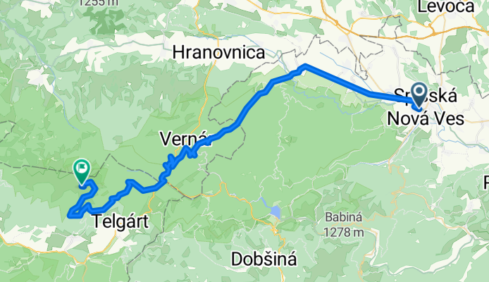 From Spišskej Nove Vsi na Kráľovú Hoľu.