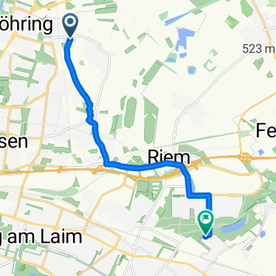 Von Johanneskirchen nach Gronsdorf