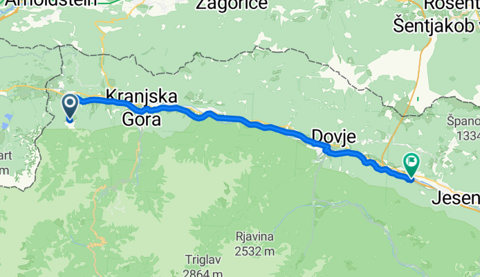 Rateče to Hrušica C