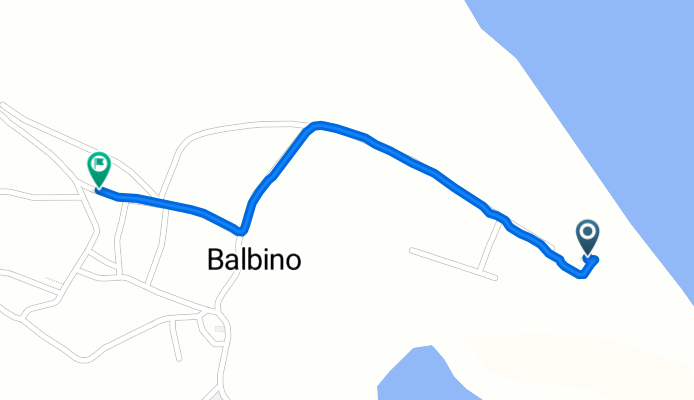 De Rua do Balbino a Rua Manoel Balbino