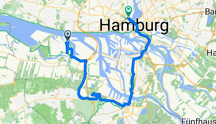 Finkenwerder, Hamburg nach Tesdorpfstraße, Hamburg
