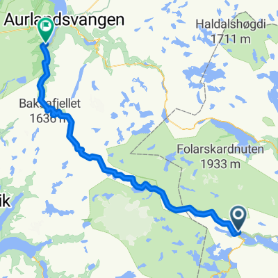 From Haugastøl to Flåm