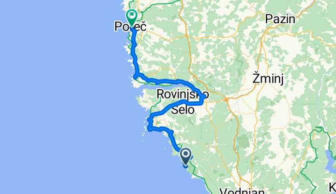 Mon Perin Camping Resort - Colona Area nach Zagrebačka ulica