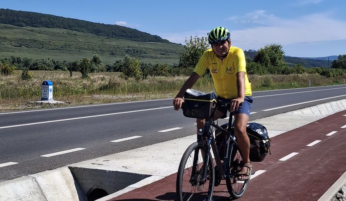 Photo 1 of the Bikemap route "Csekefalva" Photo 1 of the Bikemap route "Csekefalva"