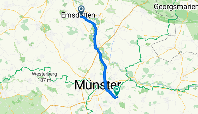 Route zu Wolbecker Stübchen