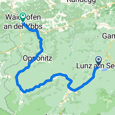 From Lunz am See to Waidhofen an der Ybbs