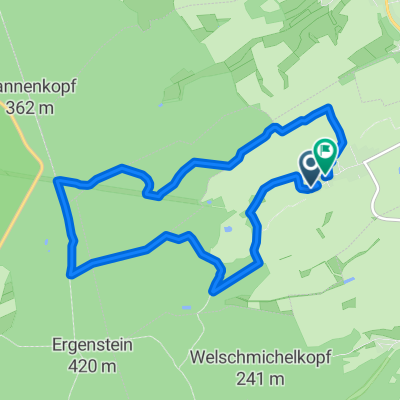 Auf der Bleiche, Lohrheim nach Rheingauer Straße, Lohrheim