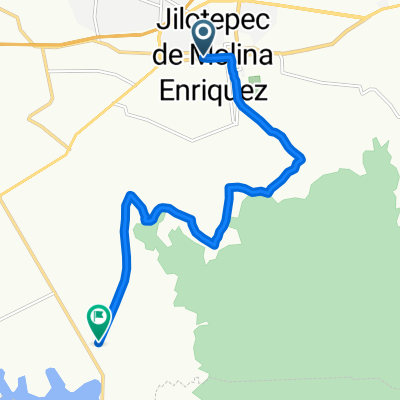 Calle Guadalupe Victoria, Jilotepec de Molina Enríquez a Jilotepec