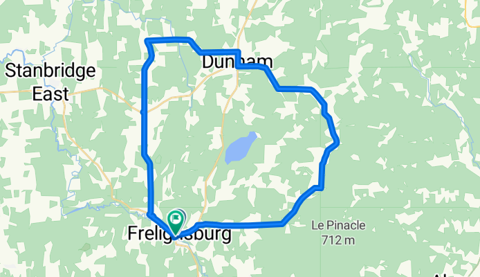 Rue Principale, Frelighsburg to Rue Principale, Frelighsburg