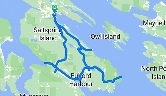Route to Harbour House