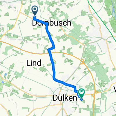 Bocholt, Nettetal nach Heesstraße, Viersen