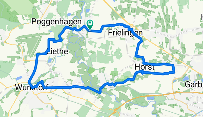 30km-Tour - Bordenau - Wunstorf - Meyenfeld - Frielingen - Bordenau