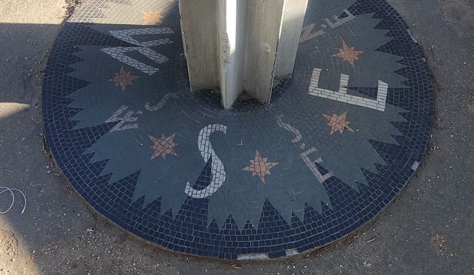 Foto 2 del percorso Bikemap "Claremont colleges sun dial tour"