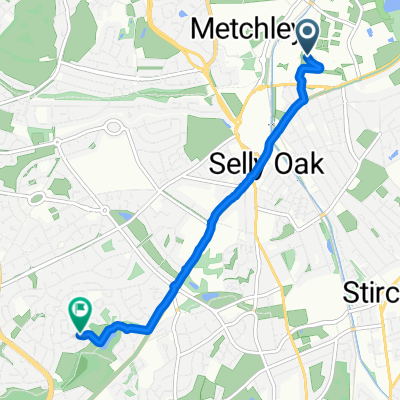 Westgate, Birmingham to St Denis Road, Birmingham