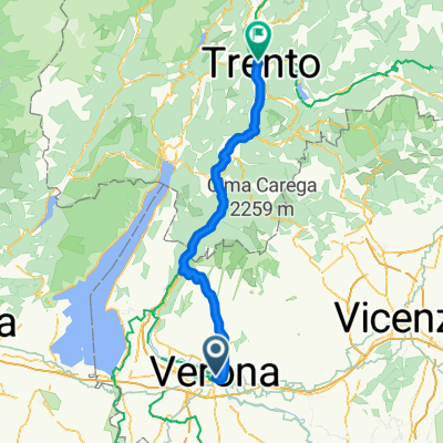 From Verona to Trento