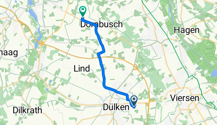 Heesstraße, Viersen nach Bocholt, Nettetal