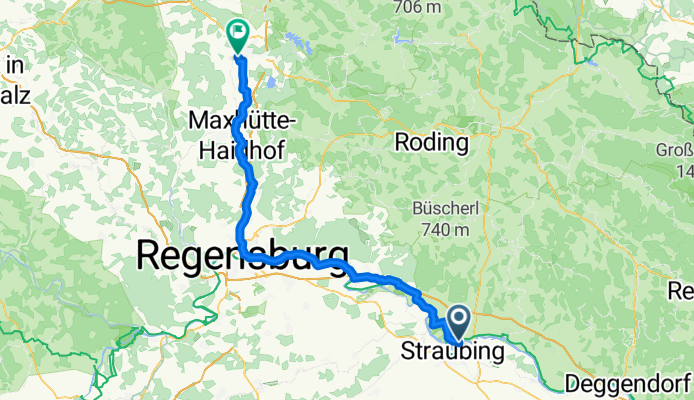 Straubing - Schwandorf in Bayern