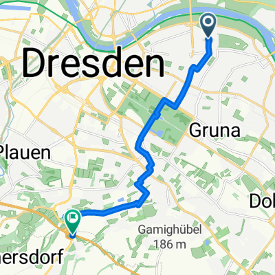 Fetscherstraße nach Nöthnitzer Hang