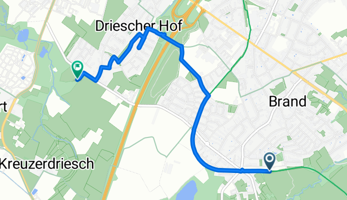 Beckerstraße nach Lintertstraße