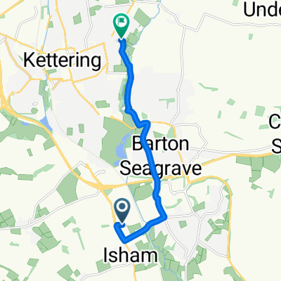 Pytchley, Kettering to Elizabeth Road, Kettering