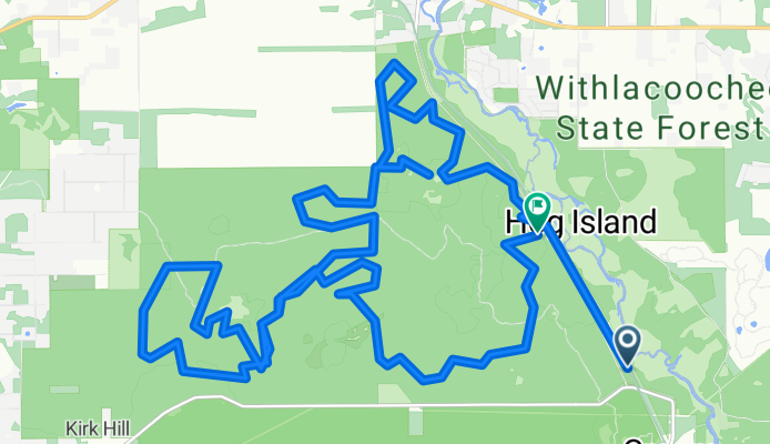 Withlacoochee State Trail, Brooksville to Croom Rital Rd, Brooksville